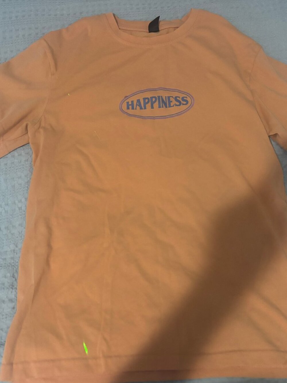DAZY Happiness orange shirt